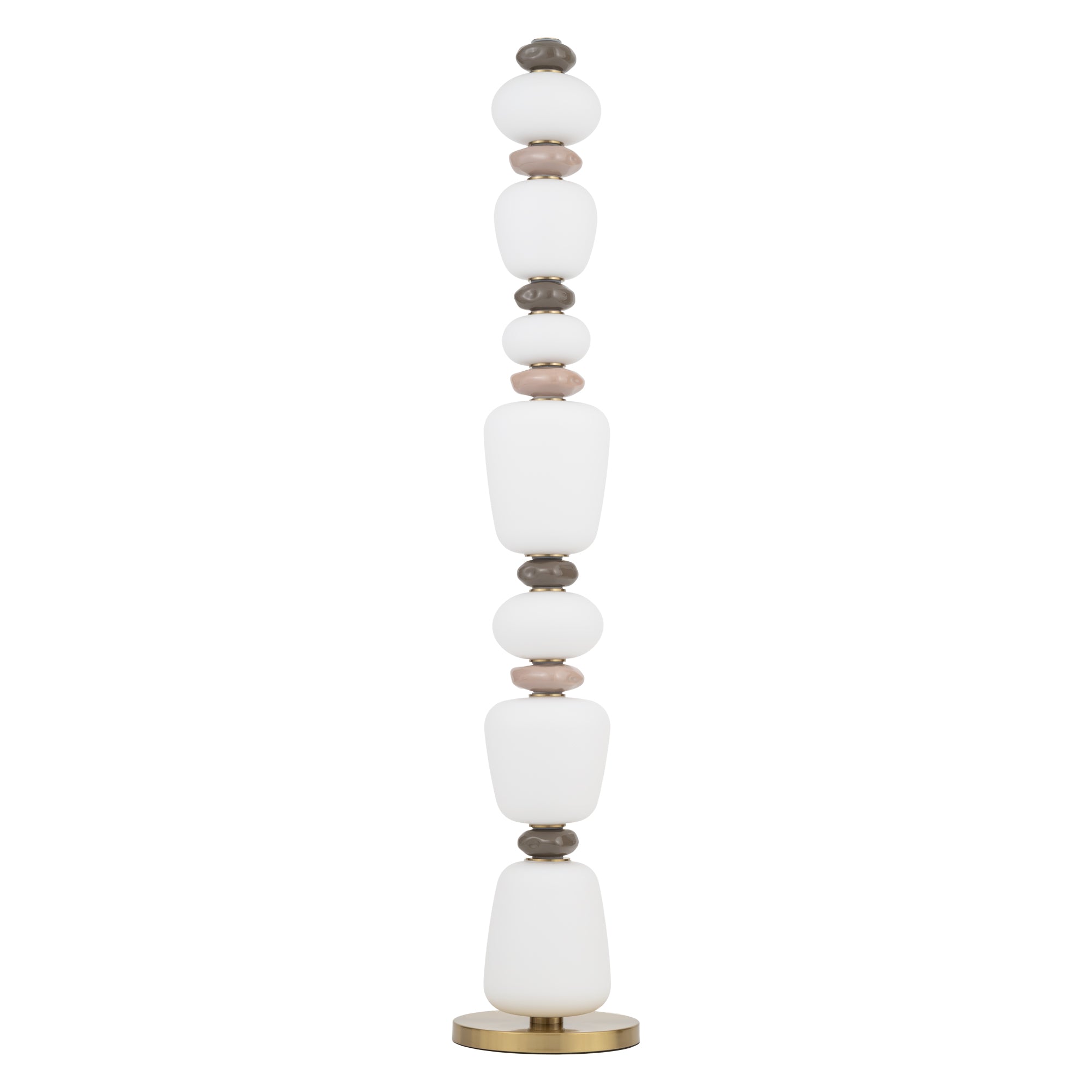 Nowodvorski Lampa podłogowa CERAMIC LED 34W 220-230 50/60 - Szkło - Szary 11704