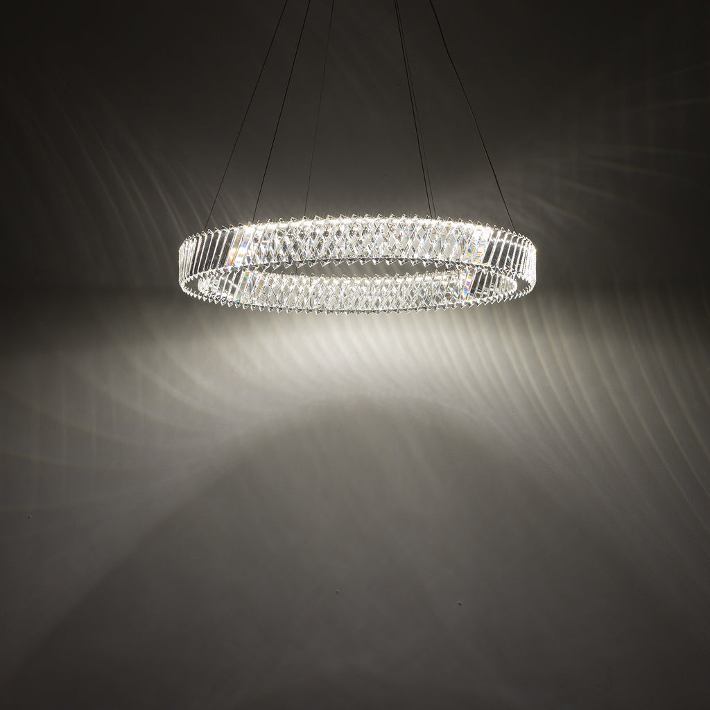 Nowodvorski Żyrandol LUXORA LED 30W 220-230 50/60 - Kryształ - Transparentny 11705