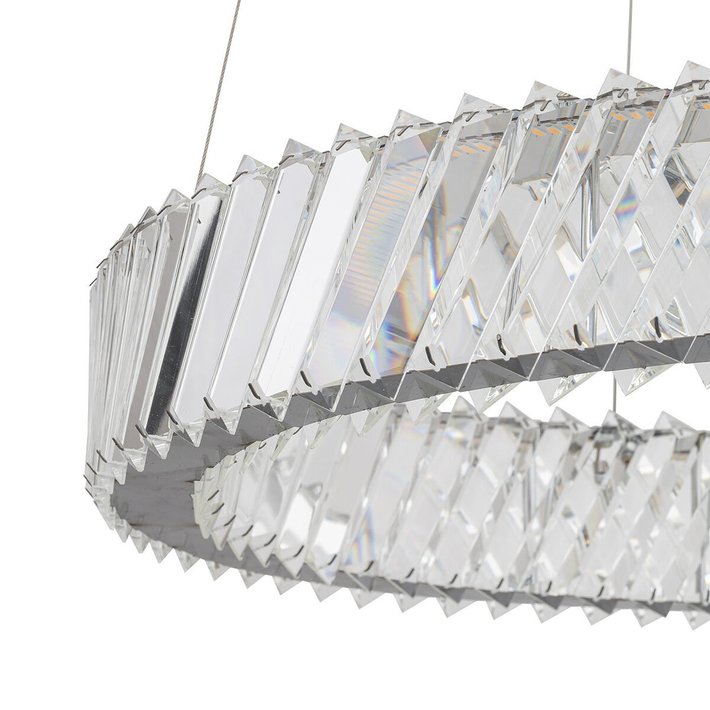 Nowodvorski Żyrandol LUXORA LED 30W 220-230 50/60 - Kryształ - Transparentny 11705