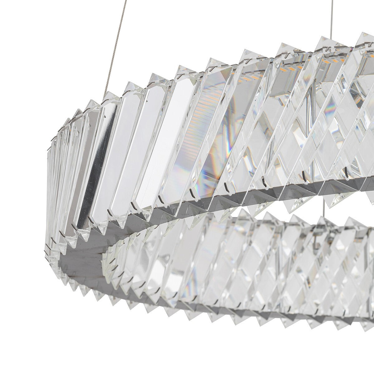 Nowodvorski Żyrandol LUXORA LED 30W 220-230 50/60 - Kryształ - Transparentny 11705