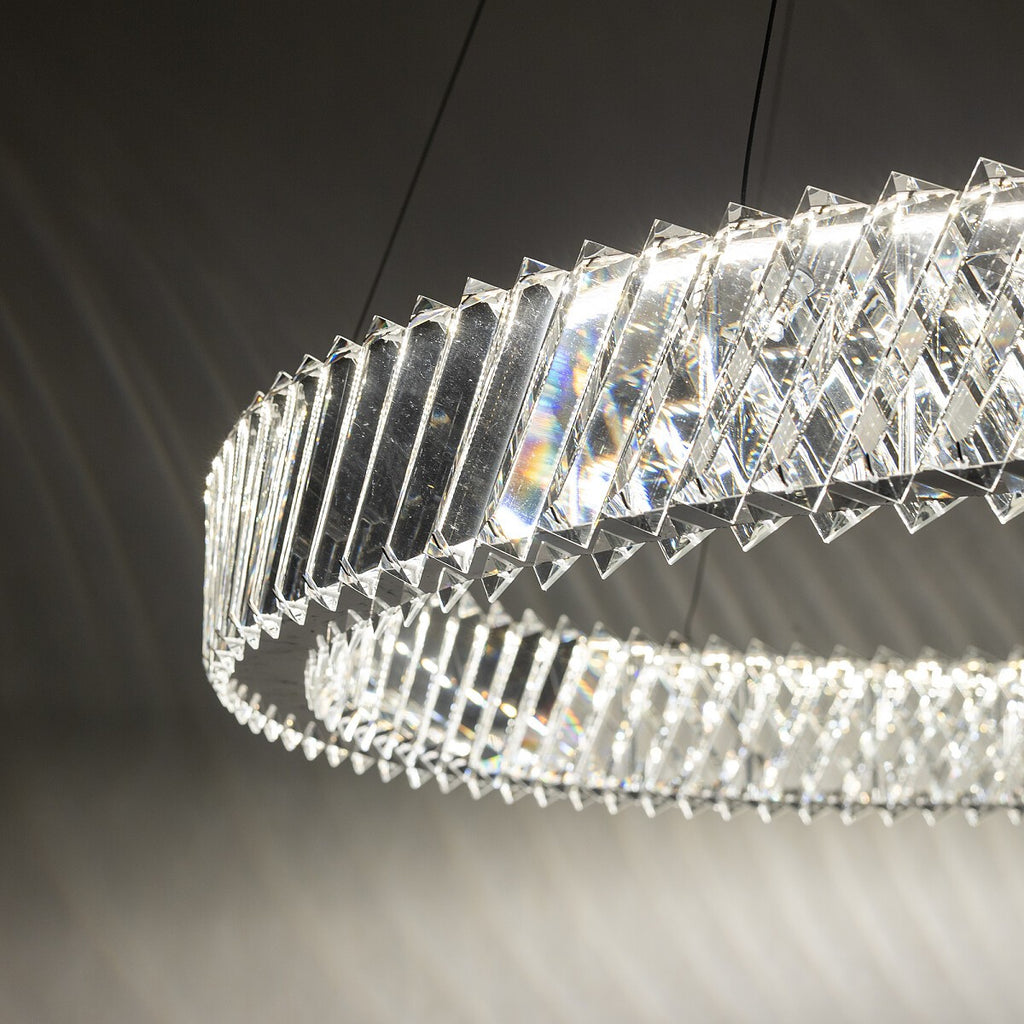 Nowodvorski Żyrandol LUXORA LED 30W 220-230 50/60 - Kryształ - Transparentny 11705