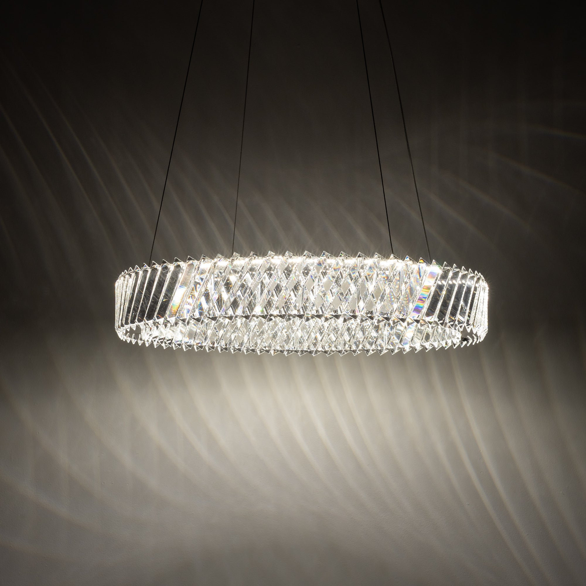 Nowodvorski Żyrandol LUXORA LED 30W 220-230 50/60 - Kryształ - Transparentny 11705