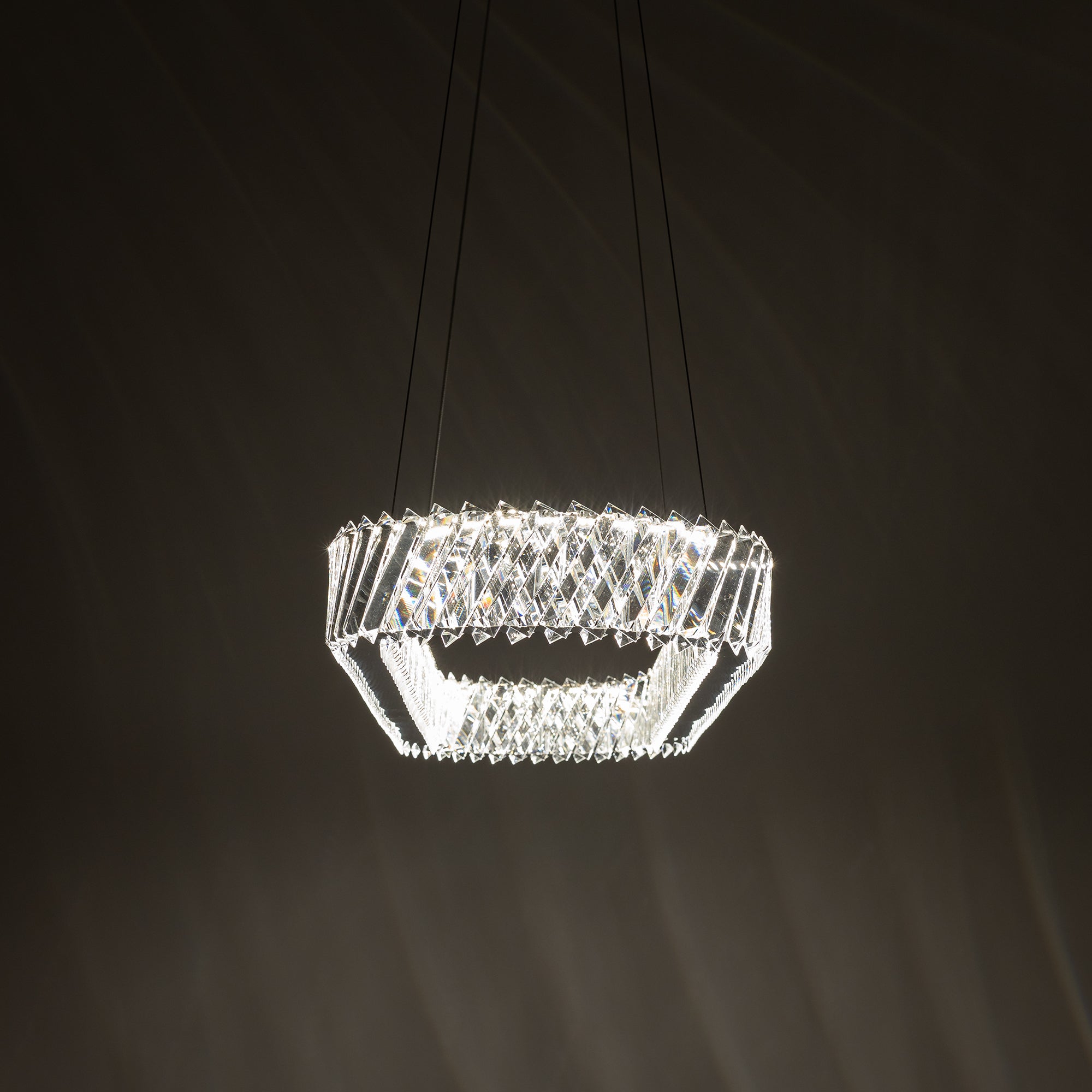Nowodvorski Żyrandol LUXORA LED 40W 220-230 50/60 - Kryształ - Transparentny 11707