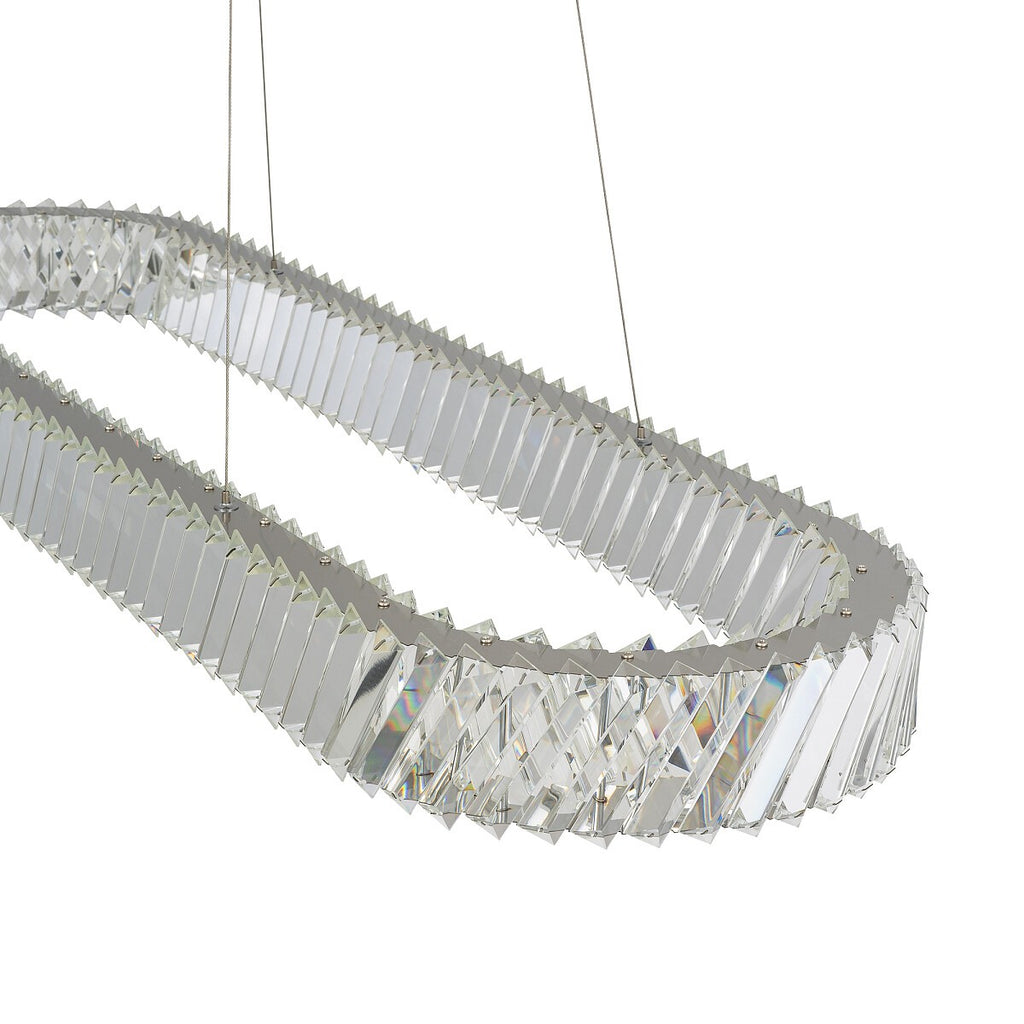 Nowodvorski Żyrandol LUXORA LED 40W 220-230 50/60 - Kryształ - Transparentny 11707