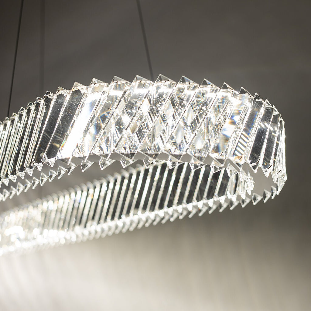Nowodvorski Żyrandol LUXORA LED 40W 220-230 50/60 - Kryształ - Transparentny 11707