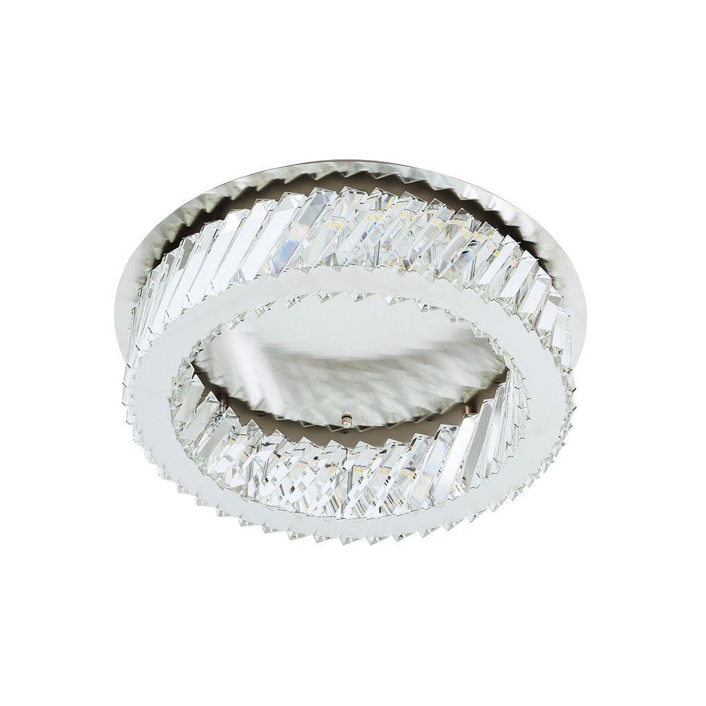 Nowodvorski Lampa przysufitowa LUXORA LED 20W 220-230 50/60 - Kryształ - Transparentny 11708