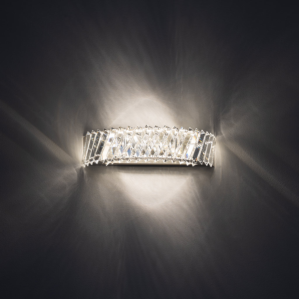 Nowodvorski Kinkiet LUXORA LED 15W 50/60 ~220-230 - Kryształ - Transparentny 11710