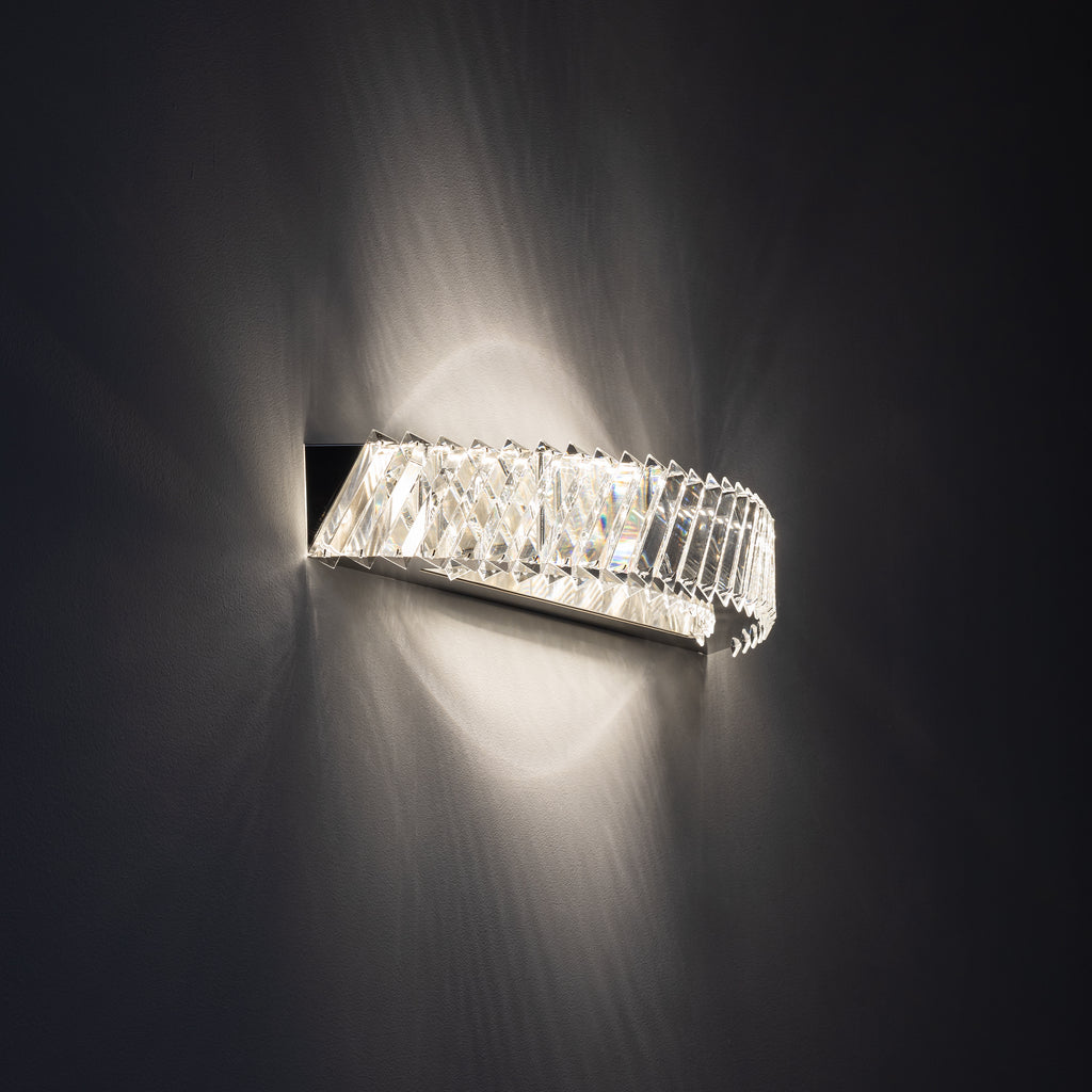 Nowodvorski Kinkiet LUXORA LED 20W 220-230 50/60 - Kryształ - Transparentny 11711