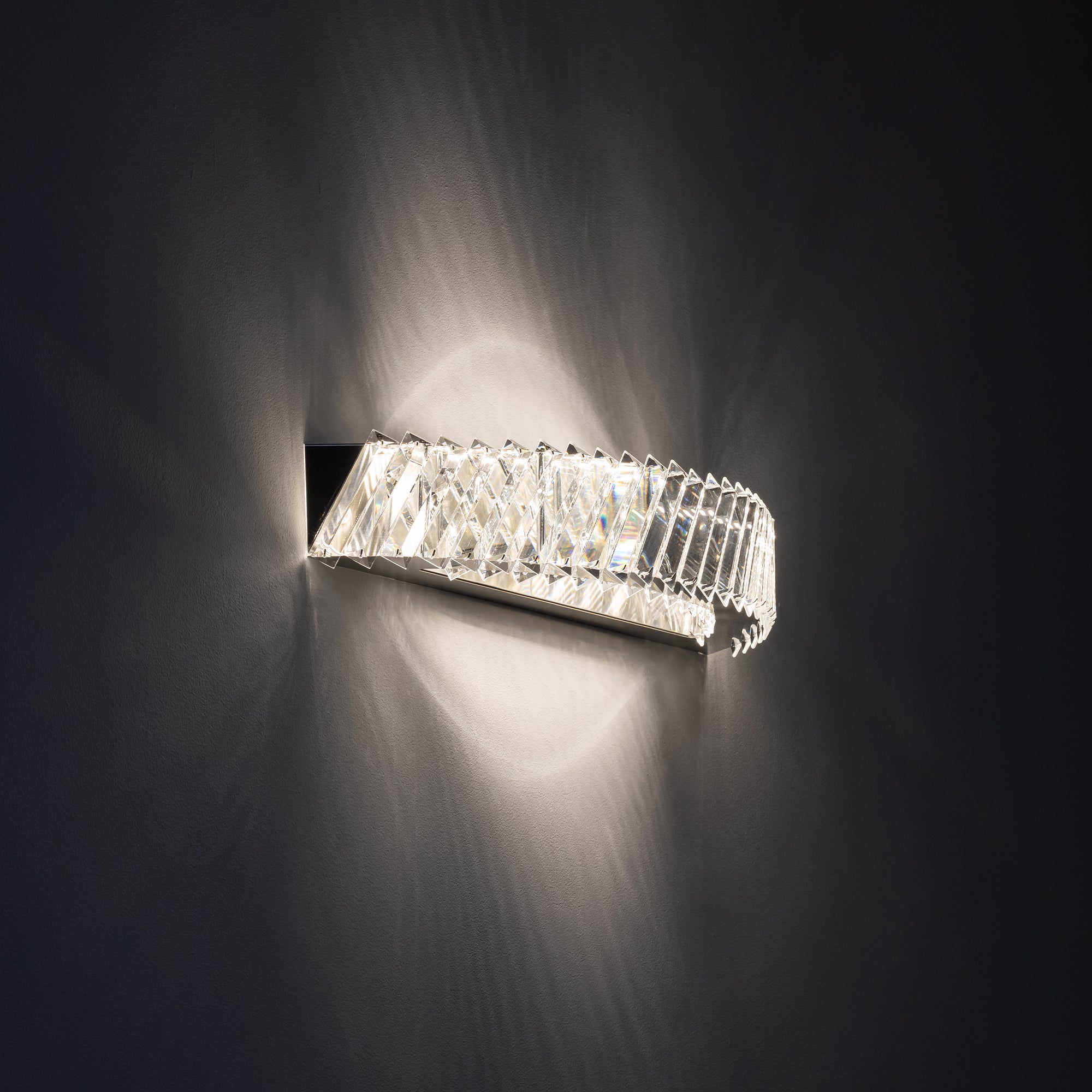 Nowodvorski Kinkiet LUXORA LED 20W 220-230 50/60 - Kryształ - Transparentny 11711