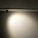 Nowodvorski System szynowy NANO - LVM SPOT ZOOM LED 2W 2W 24 - Aluminium lakierowane - Czarny 11713