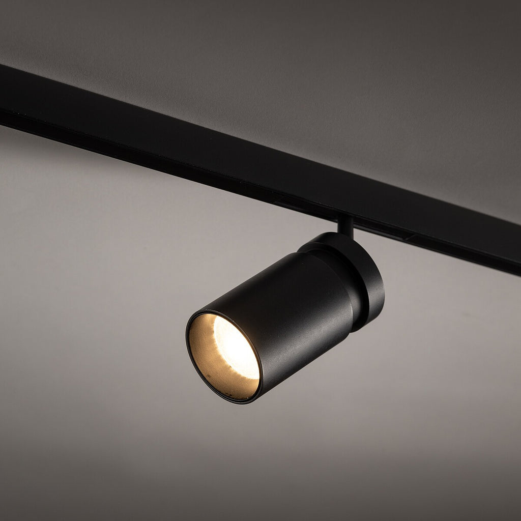 Nowodvorski System szynowy NANO - LVM SPOT ZOOM LED 5W 5W 24 - Aluminium lakierowane - Czarny 11714