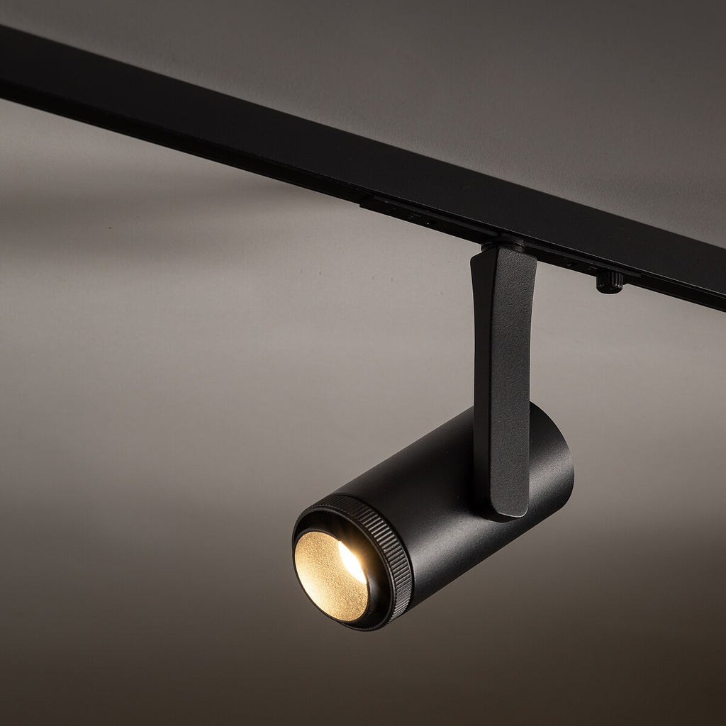 Nowodvorski System szynowy NANO - LVM SPOT ZOOM LED 7W 7W 24 - Aluminium lakierowane - Czarny 11715