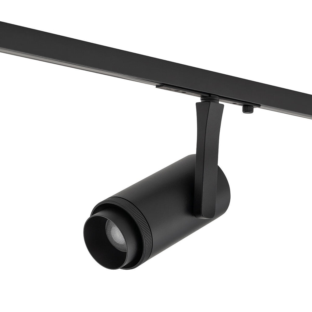 Nowodvorski System szynowy NANO - LVM SPOT ZOOM LED 15W 15W 24 - Aluminium lakierowane - Czarny 11716