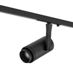 Nowodvorski System szynowy NANO - LVM SPOT ZOOM LED 15W 15W 24 - Aluminium lakierowane - Czarny 11716