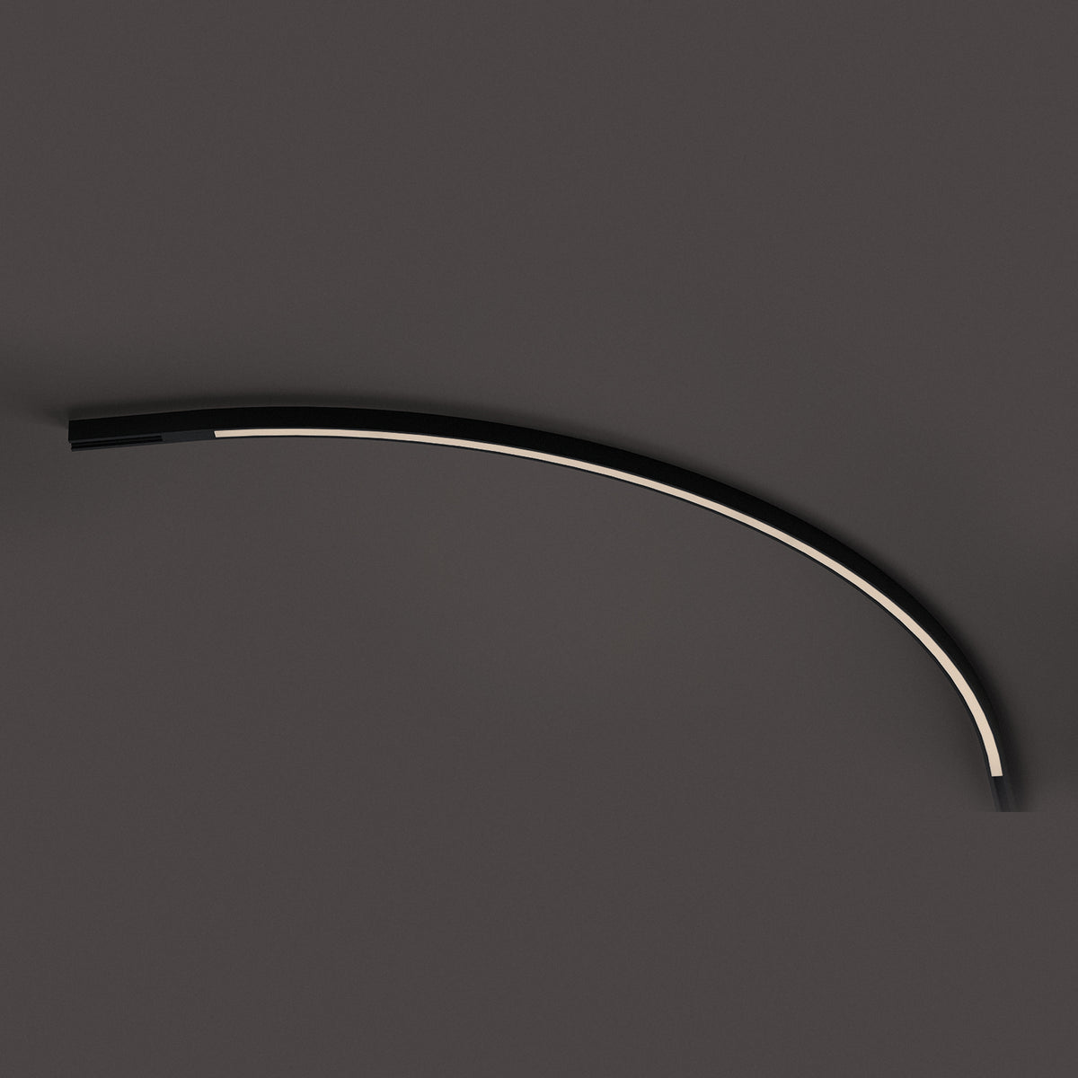 Nowodvorski System szynowy NANO - LVM FLEX LINE LED 6W 6W 24 - Silikon - Biały 11723 - lampa włączona
