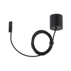 Nowodvorski System szynowy NANO - LVM OUTSIDE POWER SUPPLY CONDUCTIVE MODULE FOR SUSPENSION TRACK 6A 24 - Stal lakierowana - Czarny 11740