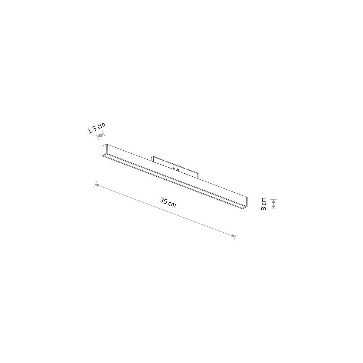 Nowodvorski System szynowy NANO - LVM LINE OUT LED 10W 10W 24 - Aluminium lakierowane - Czarny 11743