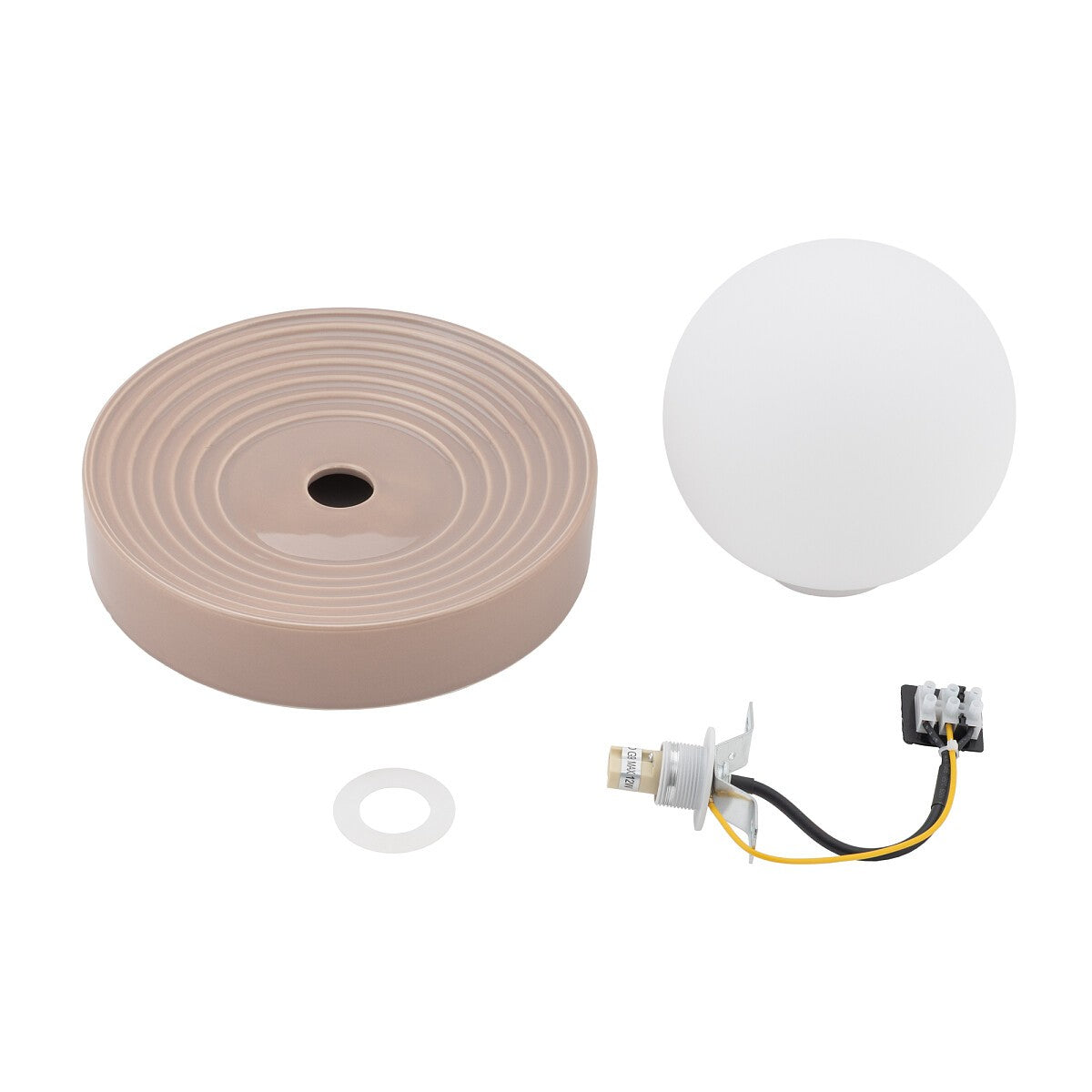Nowodvorski Kinkiet CLAY M 12W only LED 220-230 50/60 - Ceramika - Szary 11746