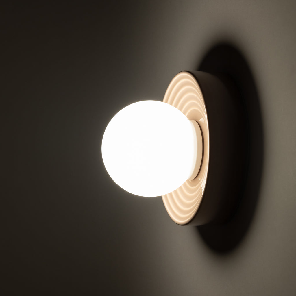 Nowodvorski Kinkiet CLAY S 12W only LED 220-230 50/60 - Ceramika - Szary 11748