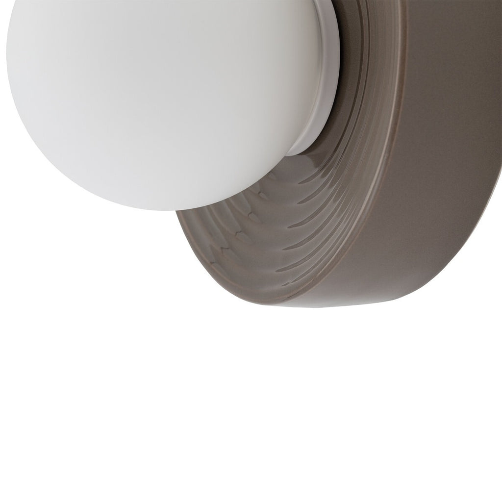 Nowodvorski Kinkiet CLAY S 12W only LED 220-230 50/60 - Ceramika - Brąz 11750