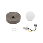 Nowodvorski Kinkiet CLAY S 12W only LED 220-230 50/60 - Ceramika - Brąz 11750