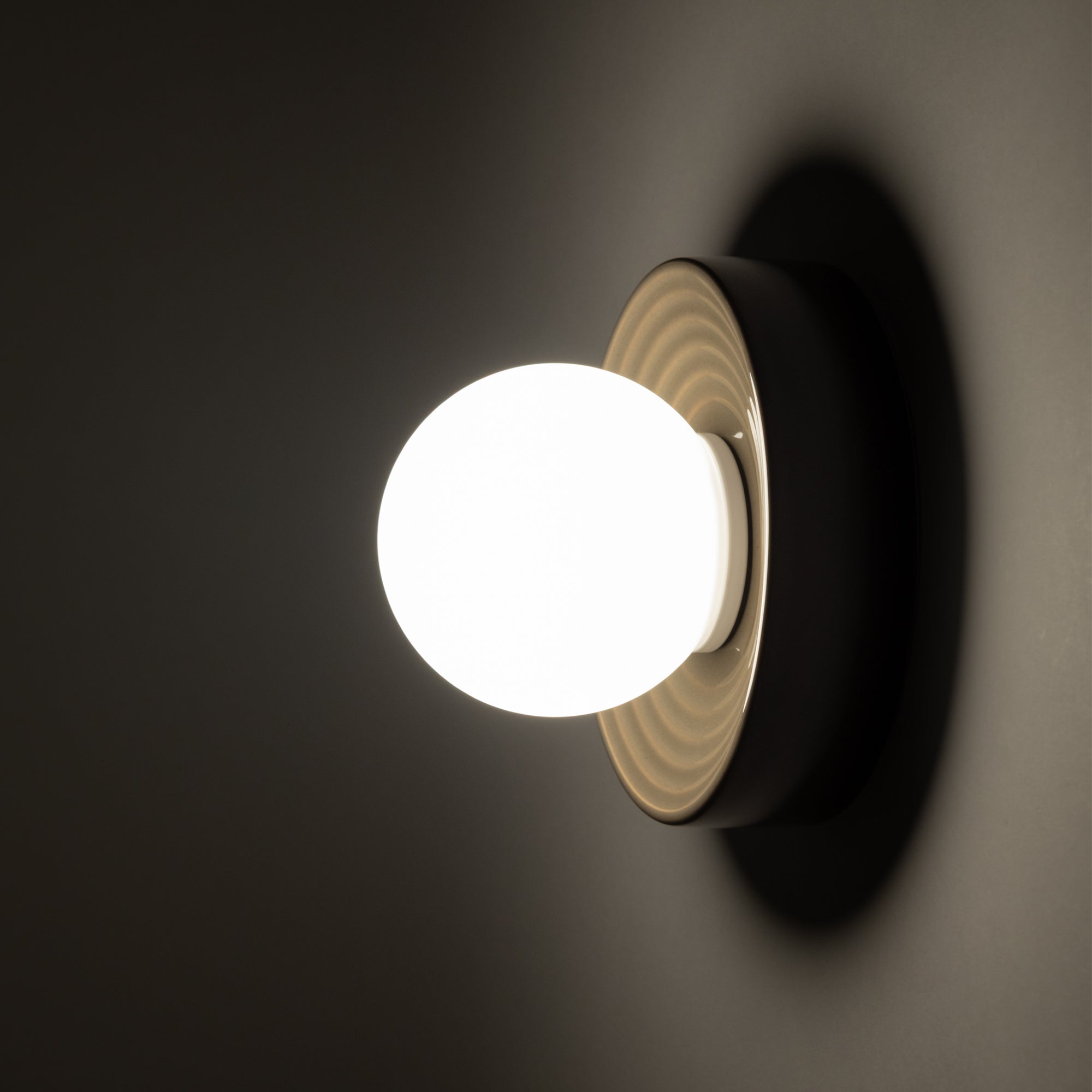 Nowodvorski Kinkiet CLAY S 12W only LED 220-230 50/60 - Ceramika - Brąz 11750