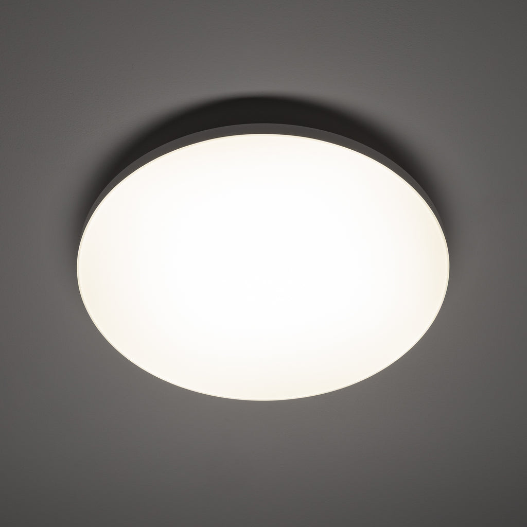 Nowodvorski Plafon DENIA LED M 24W 220-230 50/60 - Tworzywo sztuczne PC - Biały 11757