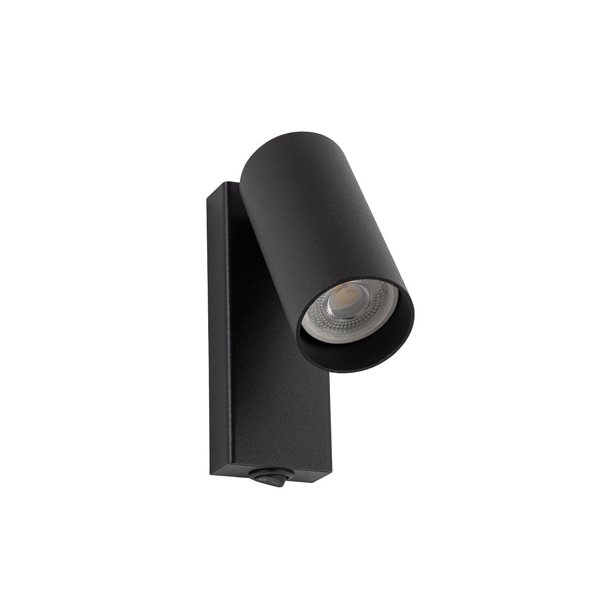 Nowodvorski Kinkiet regulowany z włącznikiem FOURTY 10W only LED 220-230 50/60 - Stal lakierowana - Czarny 11763