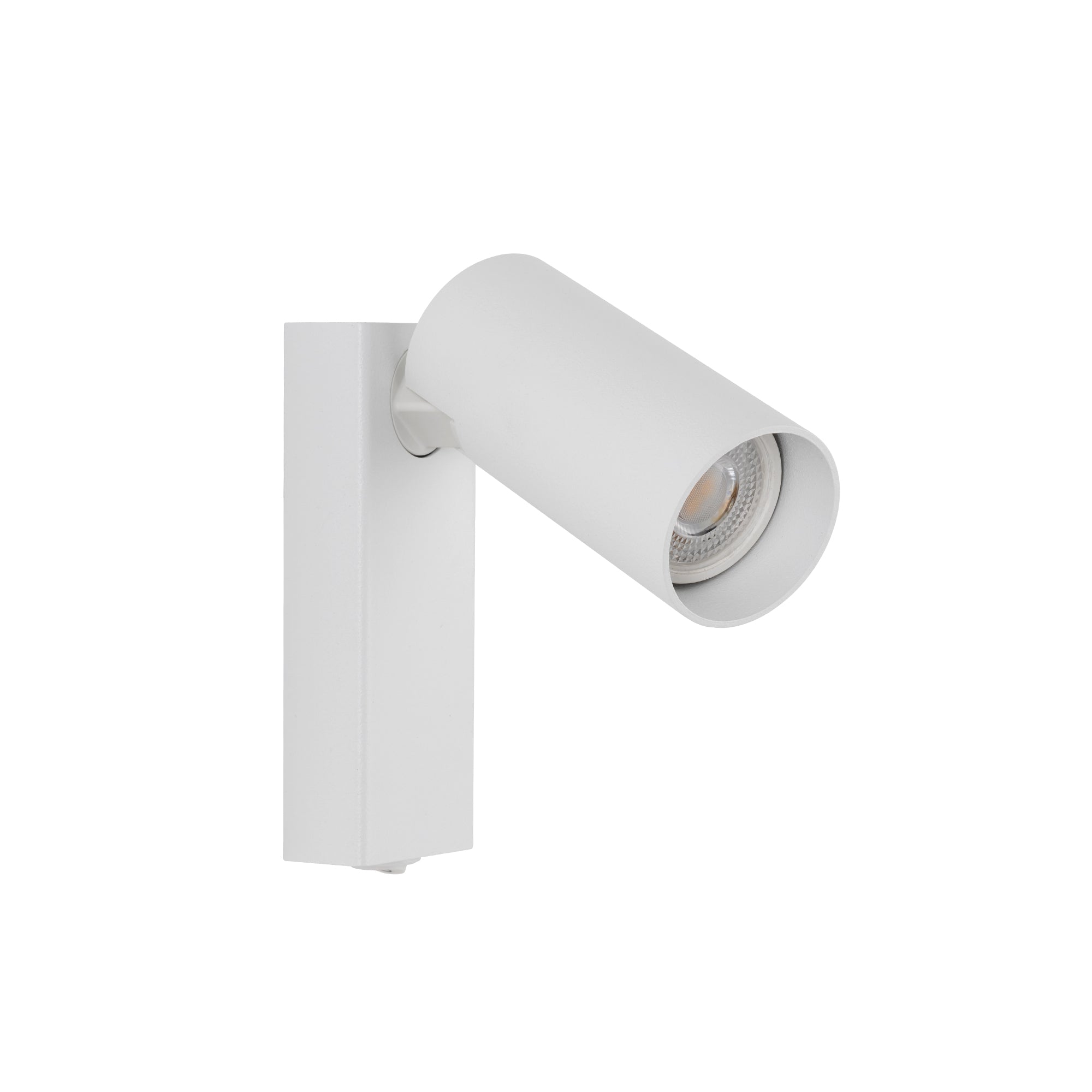 Nowodvorski Kinkiet regulowany z włącznikiem FOURTY 10W only LED 220-230 50/60 - Stal lakierowana - Biały 11764