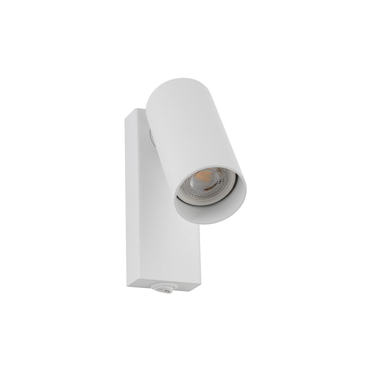 Nowodvorski Kinkiet regulowany z włącznikiem FOURTY 10W only LED 220-230 50/60 - Stal lakierowana - Biały 11764