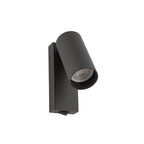 Nowodvorski Kinkiet regulowany z włącznikiem FOURTY 10W only LED 220-230 50/60 - Stal lakierowana - Jedwabisty grafit 11766
