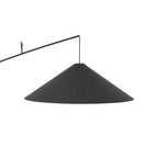 Nowodvorski Lampa podłogowa POISE A 25W only LED 220-230 50/60 Hz - Tkanina - Czarny 11768