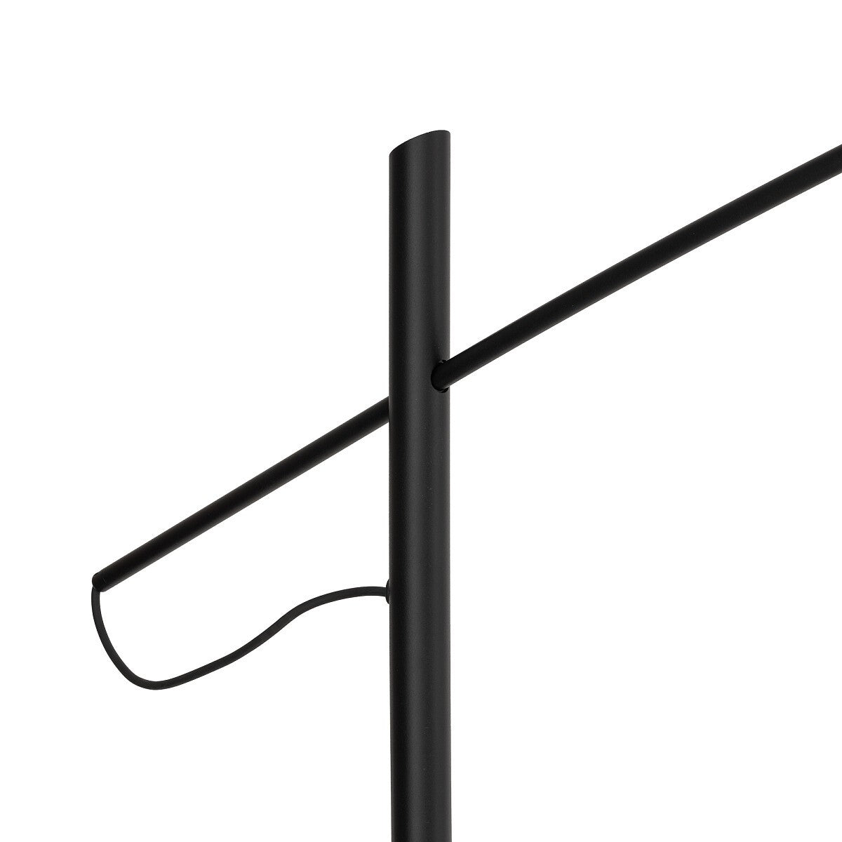 Nowodvorski Lampa podłogowa POISE A 25W only LED 220-230 50/60 Hz - Tkanina - Czarny 11768