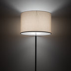 Nowodvorski Lampa podłogowa HOTEL MOOD 25W only LED 220-230 50/60 - Tkanina - Kremowy 11782