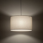 Nowodvorski Lampa wisząca HOTEL MOOD 25W only LED 220-230 50/60 - Tkanina - Kremowy 11783