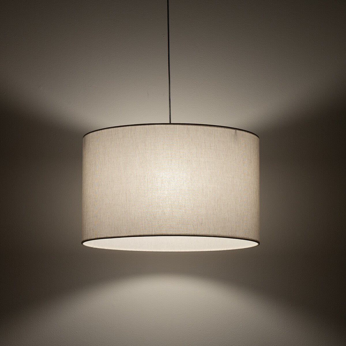 Nowodvorski Lampa wisząca HOTEL MOOD 25W only LED 220-230 50/60 - Tkanina - Kremowy 11783