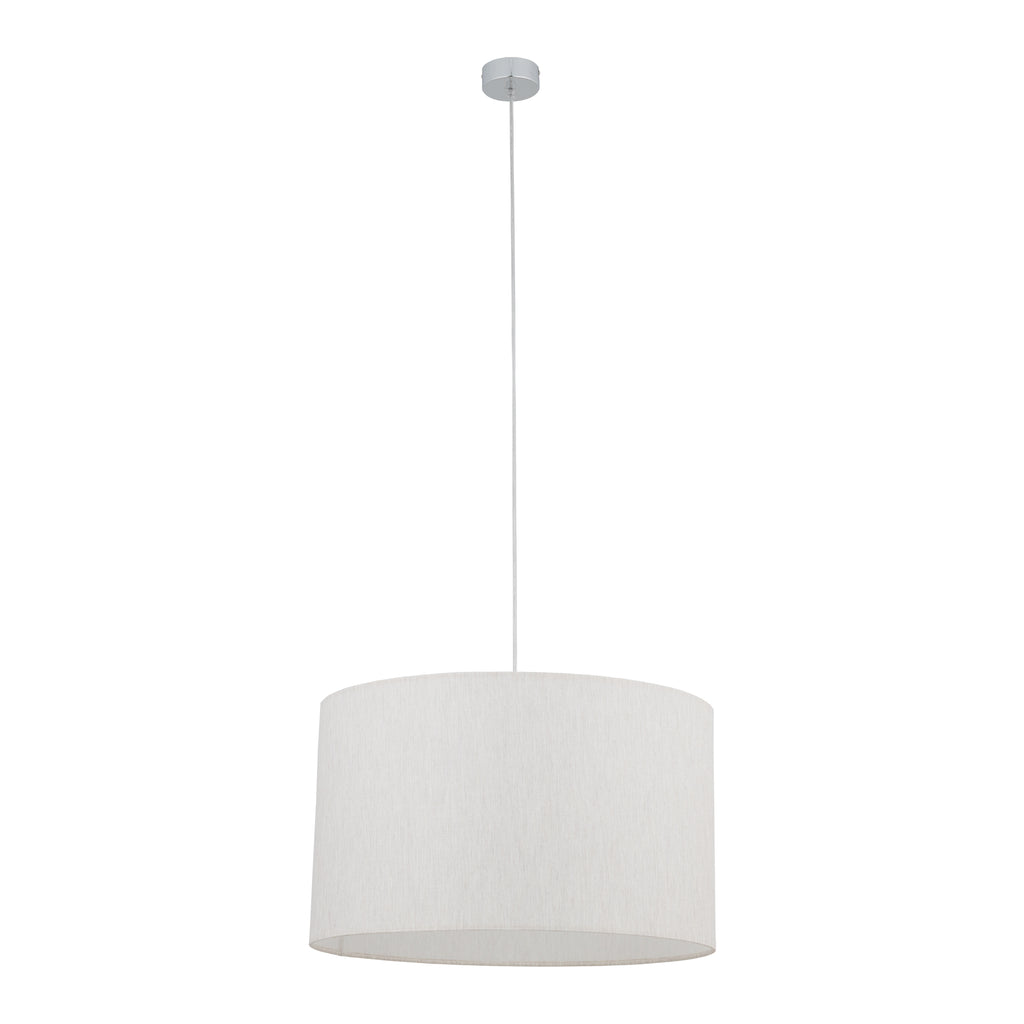 Nowodvorski Lampa wisząca HOTEL MOOD 25W only LED 220-230 50/60 - Tkanina - Kremowy 11783