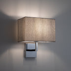 Nowodvorski Kinkiet HOTEL MOOD 10W only LED 220-230 50/60 - Tkanina - Szary 11787