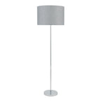 Nowodvorski Lampa podłogowa HOTEL MOOD 25W only LED 220-230 50/60 - Tkanina - Szary 11790