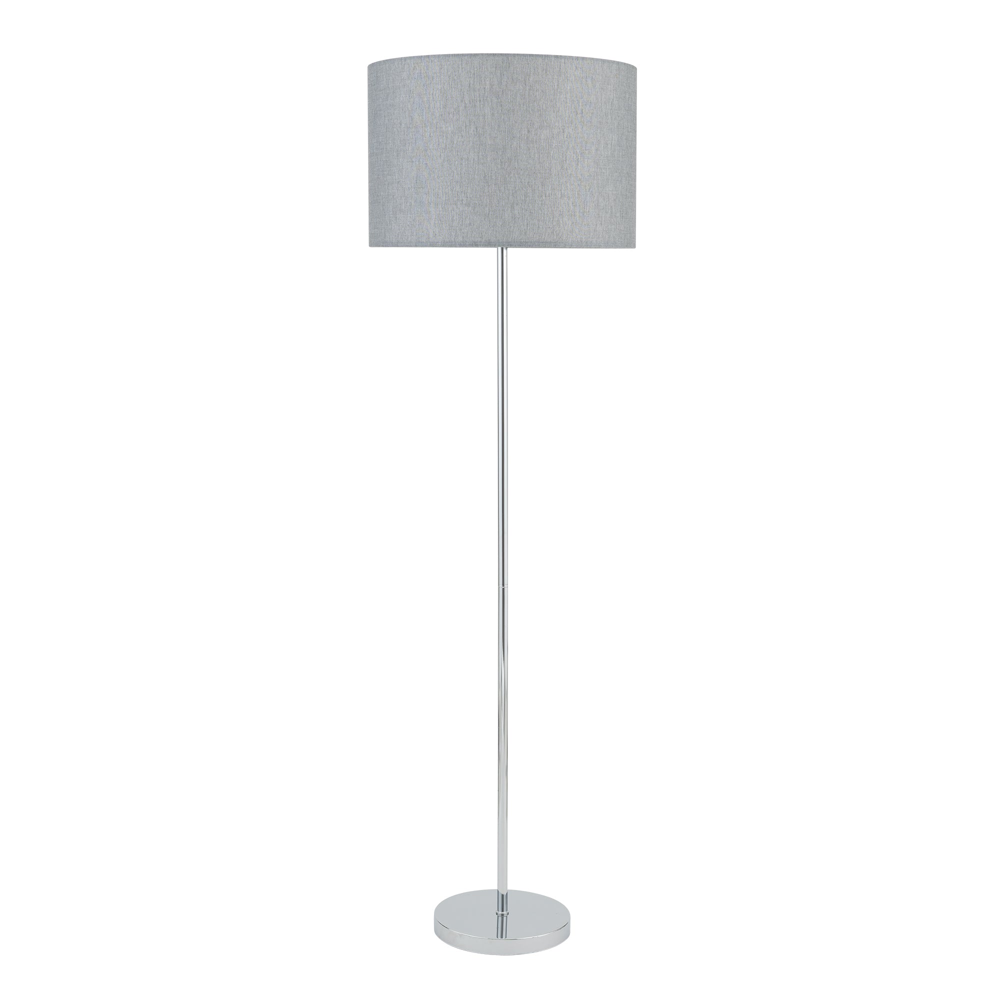 Nowodvorski Lampa podłogowa HOTEL MOOD 25W only LED 220-230 50/60 - Tkanina - Szary 11790