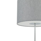 Nowodvorski Lampa podłogowa HOTEL MOOD 25W only LED 220-230 50/60 - Tkanina - Szary 11790