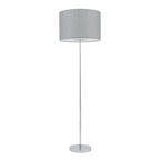Nowodvorski Lampa podłogowa HOTEL MOOD 25W only LED 220-230 50/60 - Tkanina - Szary 11790