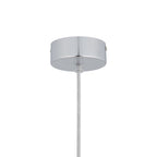 Nowodvorski Lampa wisząca HOTEL MOOD 25W only LED 220-230 50/60 - Tkanina - Szary 11791