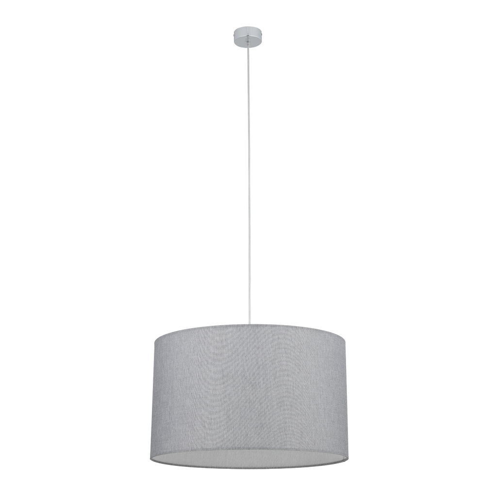 Nowodvorski Lampa wisząca HOTEL MOOD 25W only LED 220-230 50/60 - Tkanina - Szary 11791