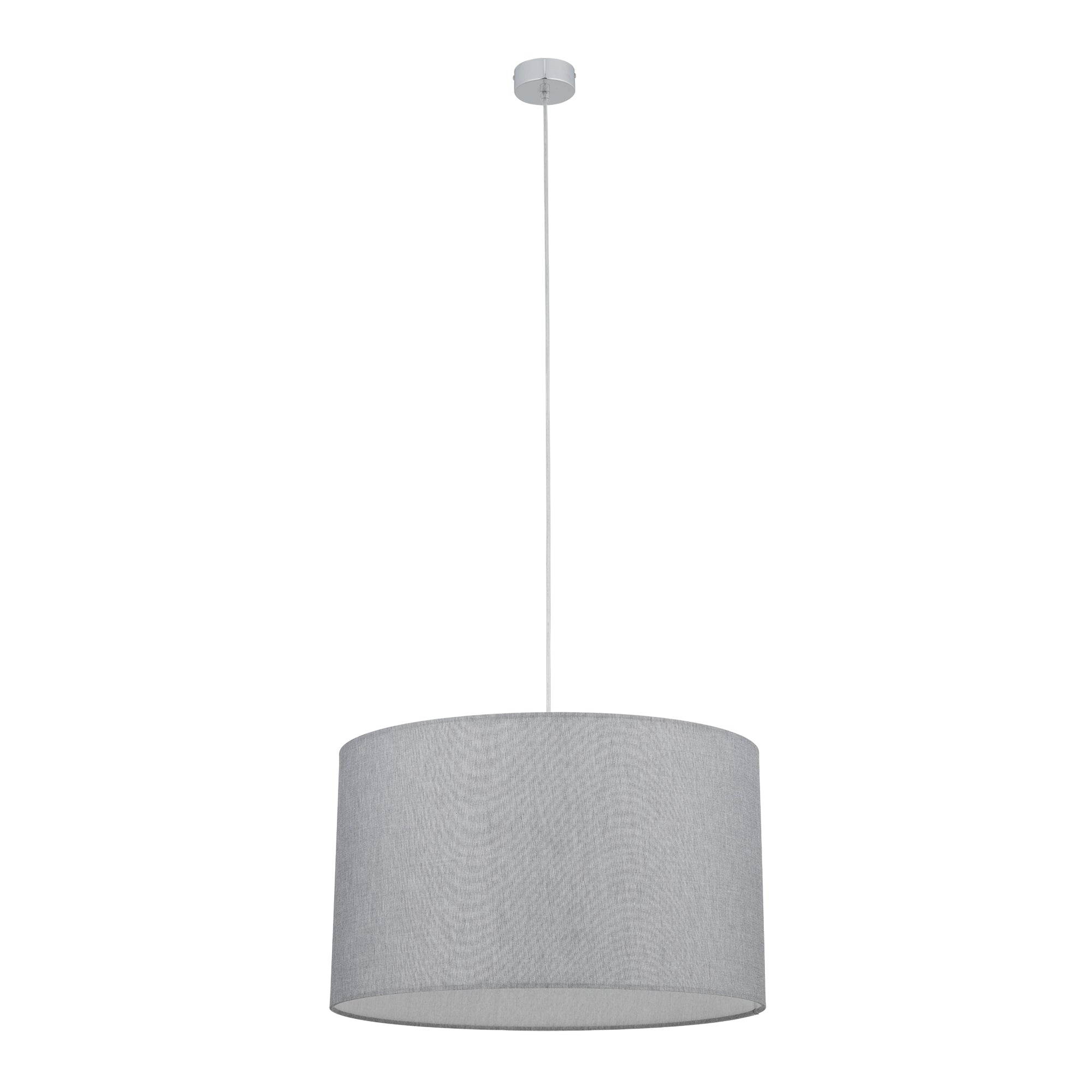 Nowodvorski Lampa wisząca HOTEL MOOD 25W only LED 220-230 50/60 - Tkanina - Szary 11791