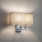 Nowodvorski Kinkiet HOTEL MOOD 10W only LED 220-230 50/60 - Tkanina - Szary 11792