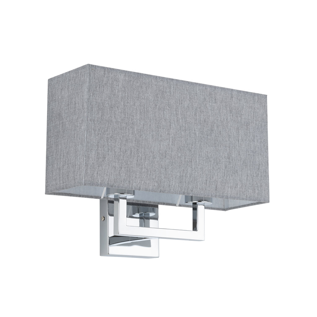 Nowodvorski Kinkiet HOTEL MOOD 10W only LED 220-230 50/60 - Tkanina - Szary 11792