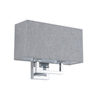 Nowodvorski Kinkiet HOTEL MOOD 10W only LED 220-230 50/60 - Tkanina - Szary 11792