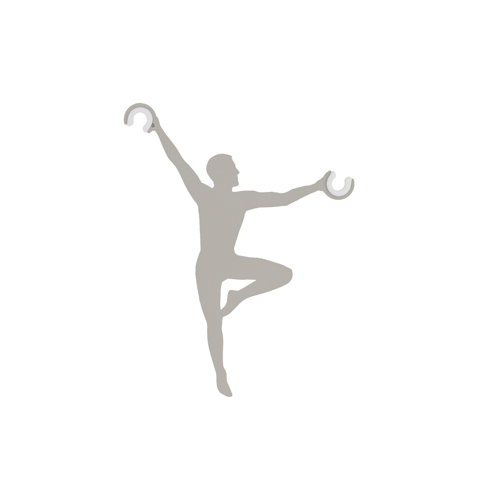 Nowodvorski Akcesorium ACROBAT - Stal lakierowana - Jedwabisty szary 11796