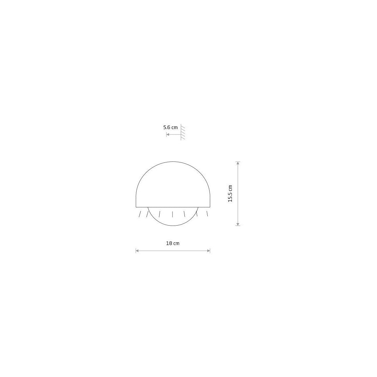 Nowodvorski Lampa ścienna natynkowa CABO LED 10W 220-230 50/60 IP54 - Aluminium lakierowane - Czarny 11804